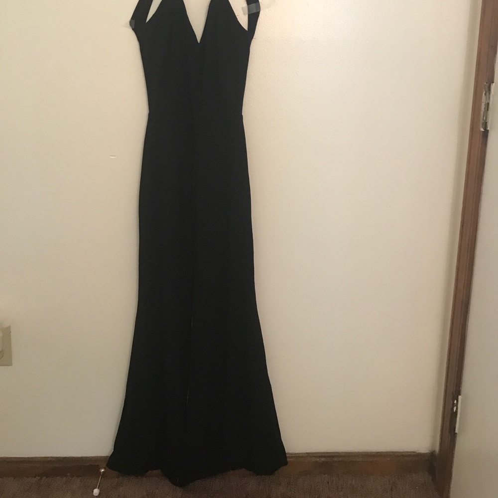 Long black dress